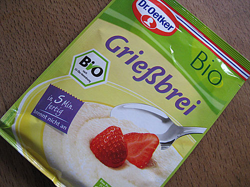 Dr. Oetker Bio-Grießbrei