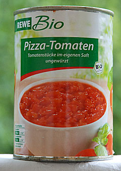 REWE Bio Pizza Tomaten