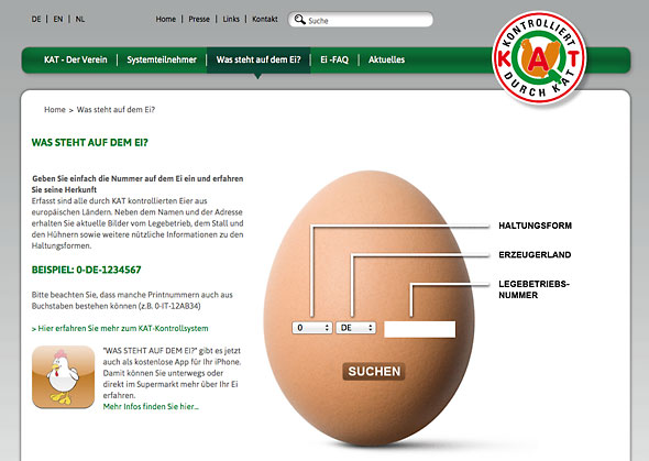 Eier-Kennzeichnung: Was steht auf dem Ei?