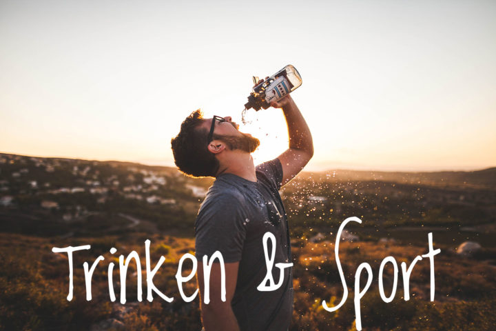 Trinken und Sport. Photo by Aidan Meyer on Unsplash