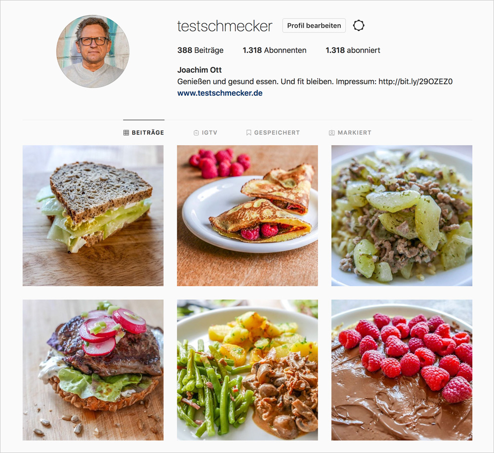 Instagram-Tipps für Food-Blogger: Kontinuität. Gerade zu Beginn sind schnelle Erfolge wichtig, damit man leichter dran bleibt. Denn Kontinuität ist wichtig. 