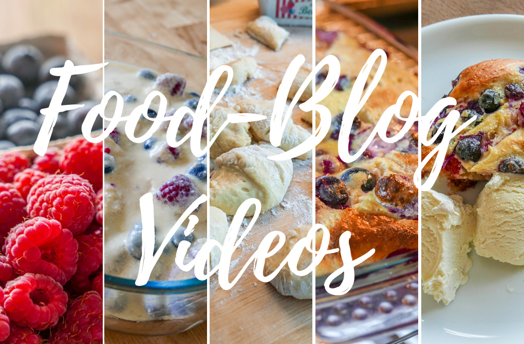 Food-Blog Videos können mit wenig Aufwand so manche Küchengeschichte spannender erzählen als Einzelbilder. 