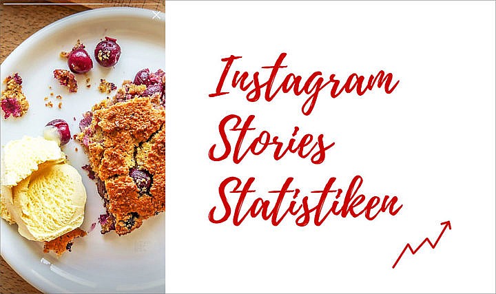 Instagram Stories Statistik – was bringen Food-Stories?