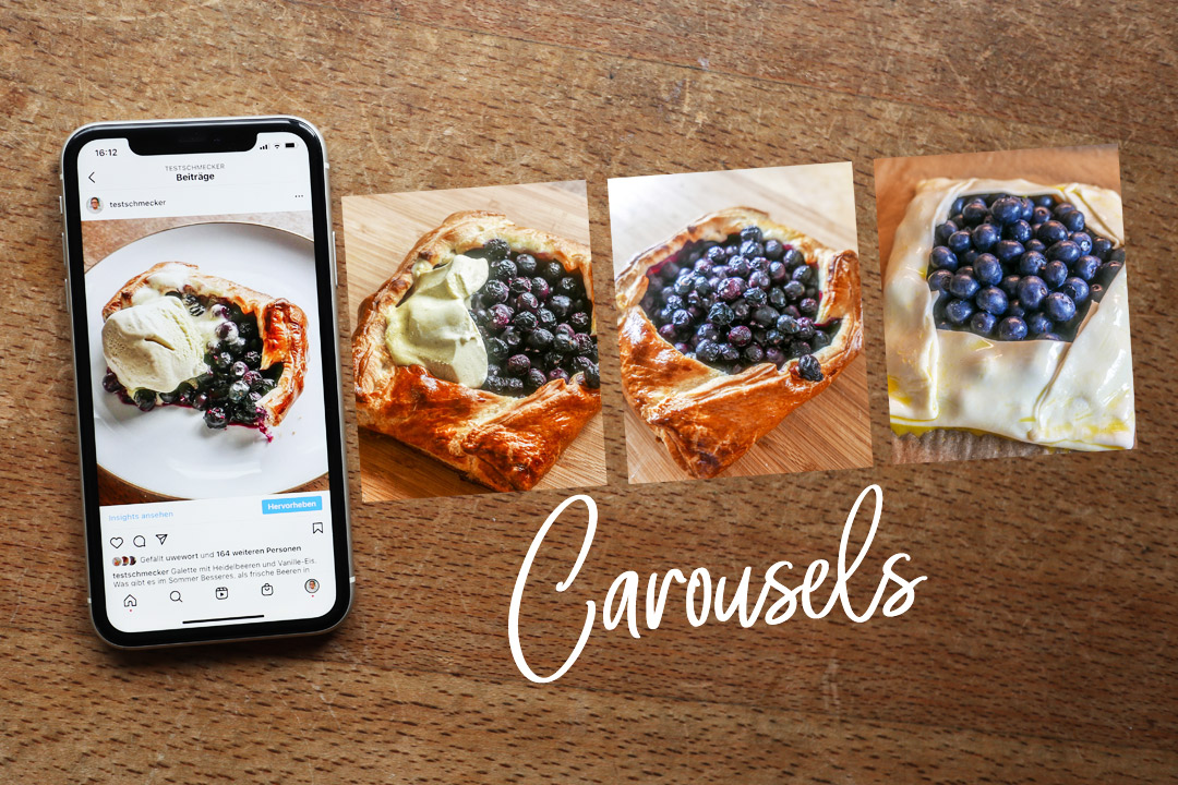 Instagram Carousels sind eine Foto-Lösung für mehr Engagement Deiner Besucher.