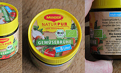 Aus meinem Einkaufskorb: Maggi Bio-Gemüsebrühe ohne Hefeextrakt