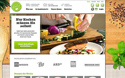 Zutaten und Rezepte frei Haus