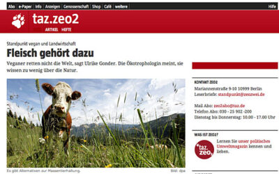 Vegan und Landwirtschaft und Tierhaltung