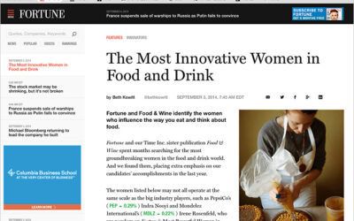 The Most Innovative Women in Food and Drink