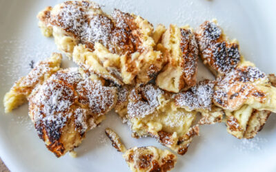 Kaiserschmarrn mit Kompott auf die schnelle Art