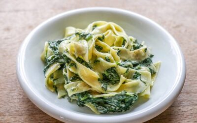 Spinatnudeln – cremig und aromatisch